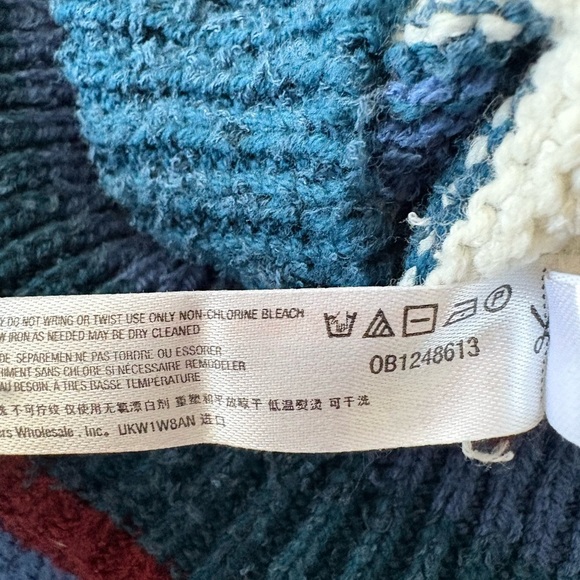 Striped Knit Sweater Dress - Picture 7 of 7